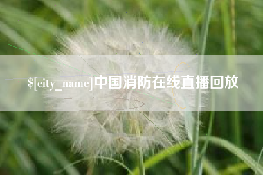 张掖中国消防在线直播回放