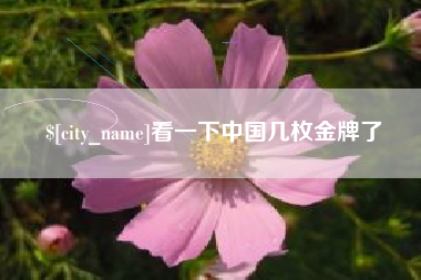张掖看一下中国几枚金牌了