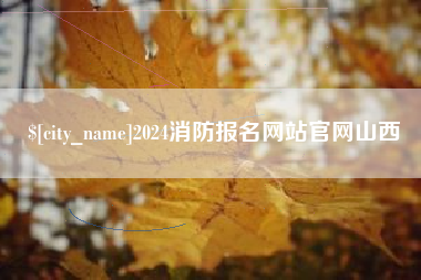 张掖2024消防报名网站官网山西