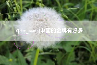 张掖中国的金牌有好多