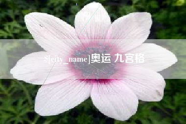 张掖奥运 九宫格