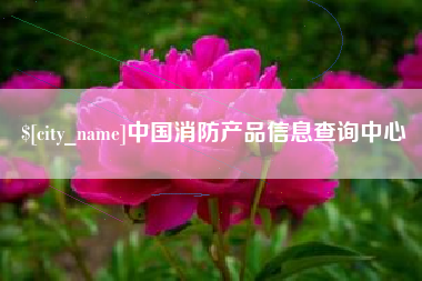 张掖中国消防产品信息查询中心