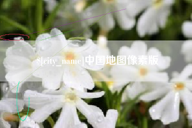 张掖中国地图像素版