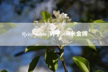 张掖男子5000米金牌