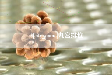 张掖九宫排位