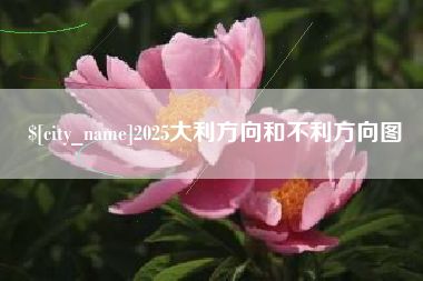 张掖2025大利方向和不利方向图