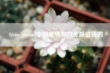 张掖中国金牌哪六金最值钱的