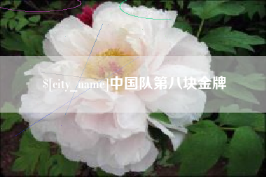 张掖中国队第八块金牌